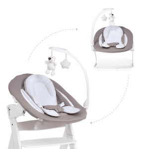 Transat balancelle bébé Alpha Deluxe 2en1 sand