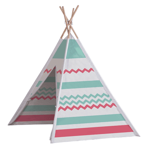 Original Tipi, turquoise/ roze