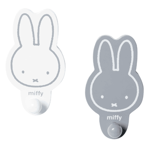 Sett med 2 veggkroker Miffy