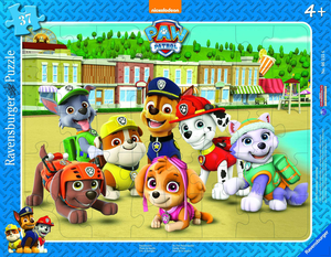 Frame puzzle, 37 kusů - Paw Patrol: Rodinné foto