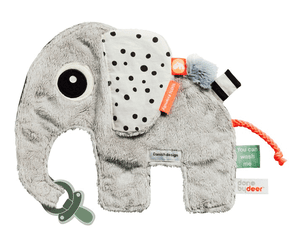 Knuffeldoekje Cozy Friend Elephant Elphee, grijs