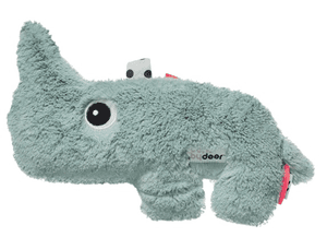 Peluche rhinocéros Nozo Cuddle Cut bleu