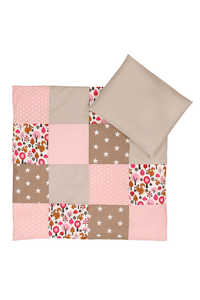 Set Sand di biancheria da letto per bambini scoiattolo 80 x 80 cm + 35 x 40 cm