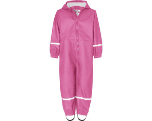 Regen-Overall pink