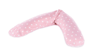 Voedingskussen Comfort incl. hoes  - Big Stars roze