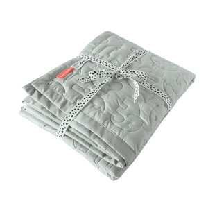 baby blanket contorno coperta 120 x 150 cm grigio