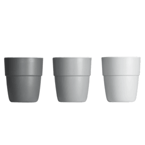 Taza para niños gris 3 piezas a partir del mes 6