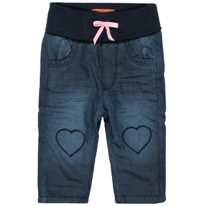 Girls Thermojeans dark blue denim