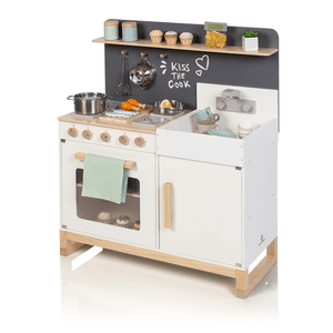 Cocina de juguete Linum blanco/natural