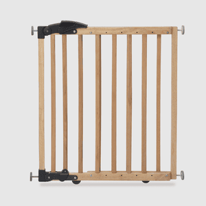 Barrière de sécurité enfant 68-102 cm bois naturel