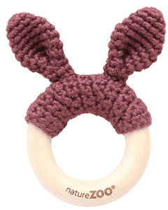 "natur Zoo of Denmark ""Teething ring, brown"""