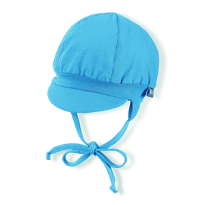 Cappello a palloncino in velluto blu