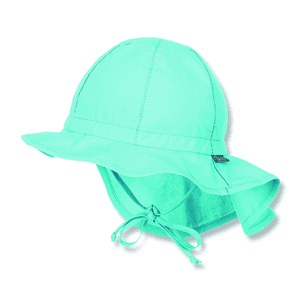 S child cap flapper turquoise