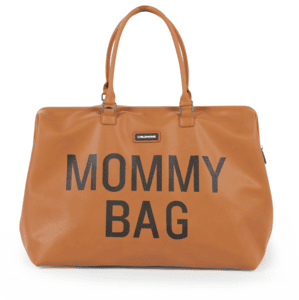 Mommy Bag Lederlook braun