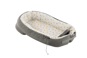 HOME - Babynest traspirante Stelle giallo