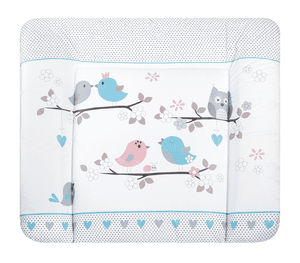 Matelas à langer Softy roi oiseaux 65x75 cm