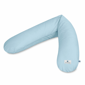 Almohada de lactancia  con relleno de perlas - uni aqua