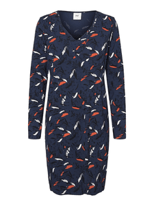 mama licious Vestito da allattamento MLNILLE Navy Blazer
