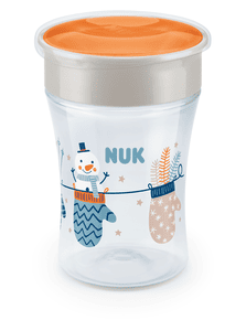 juomakuppi Snow Magic Cup 230 ml kansi oranssi