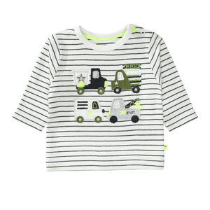 Boys Shirt offwhite gestreift