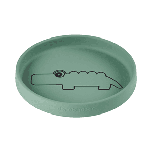 Assiette enfant Croco vert 6 m+