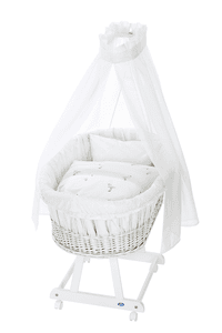 Complete Birth bassinet e vit, Flamingo