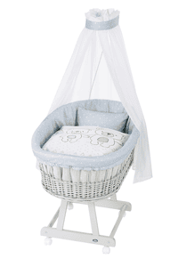 Carro de tubos completo Birth y gris plateado, tipi Bear