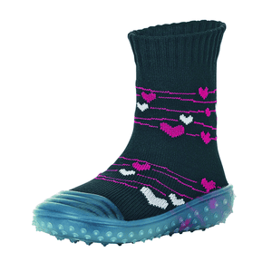 Adventure -Socks Hearts marine