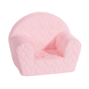 knorr® toys Fotel dziecięcy - Cosy heart rose