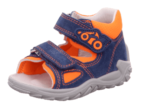 Jongens Sand ale Flow blauw/ orange (medium)