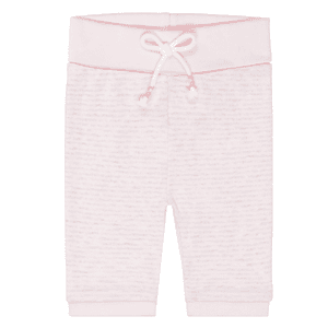 Broek zacht roze gestreept