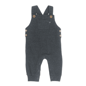 Salopette enfant Mini Person mélange anthracite