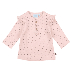 Longsleeve Dots pink