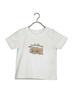 BLÅ SEVEN T-shirt Bear White