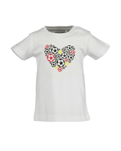 T-Shirt Herz Weiss