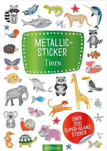 arsEdition Metallic-Sticker Tiere