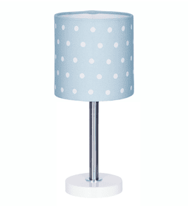 tafellamp Happy Style voor Kids DOTS blauw/wit