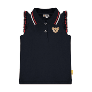 Girls Polo, black iris