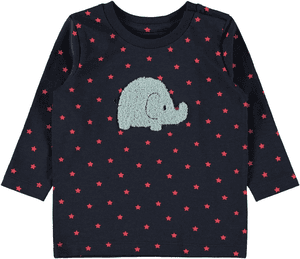 Chemise à manches longues pour garçons Nbmdimon saphir foncé