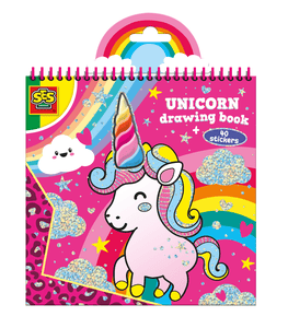 e® Unicorn coloring book