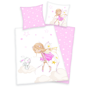 Parure de lit enfant Little Fairy 135x200 cm