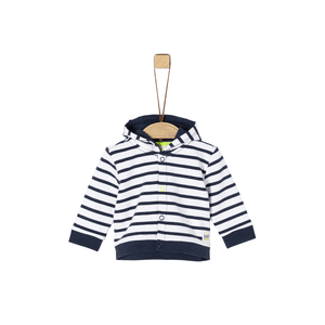 Sweatjacke navy stripes