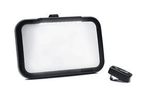 Autopeili LED-mustalla