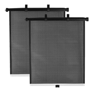 Car Sunshade Roller Blind Black