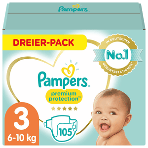 Premium Protection Gr. 3, 105 luiers 6 tot 10 kg