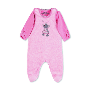 Strampler-Set Nicki Mabel rosa melange