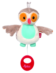 mini hudební hodiny Owl