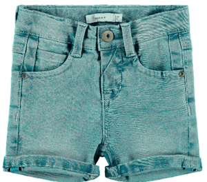 Shorts Nmmsofus Dnmbance light blauw denim