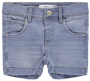 Shorts Nmfsallo Dnmbanni light blue denim