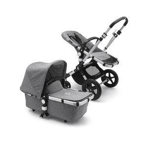 Barnevogn Cameleon 3 Plus Komplett Alu / Grå Melange